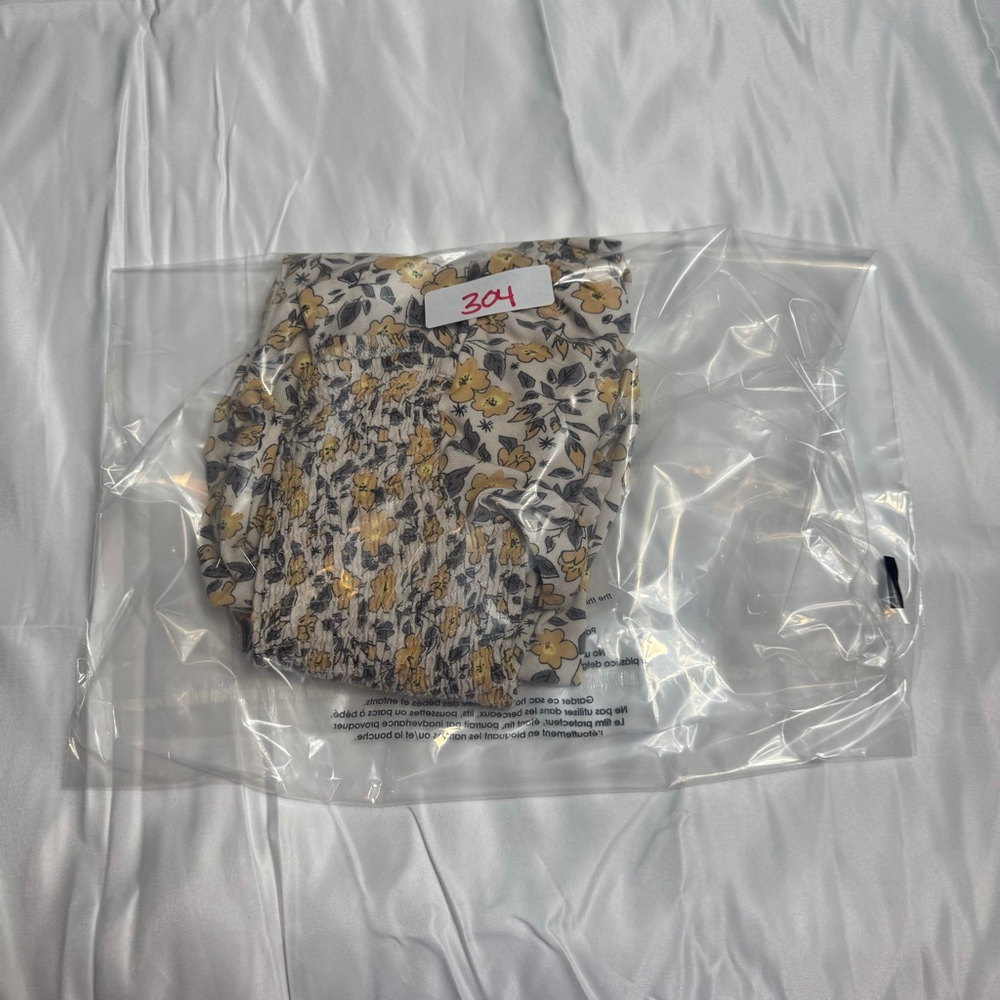 Girl’s Jessica Simpson Jumpsuit size 7 Yellow Floral - Picture 6 of 6